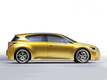 lexus lf-ch compact concept, compact, lexus, concept, hatchback HD wallpaper