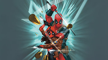 Deadpool X Kidpool, deadpool, superheroes, artwork, digital-art HD wallpaper