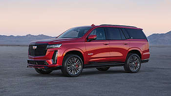 2023 Cadillac Escalade V 2 Cars HD wallpaper