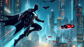 Unleashing Batman Beyond Vigilance, batman-beyond, batman, superheroes, artwork, artist, digital-art, deviantart HD wallpaper