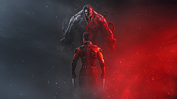 Wolverine X Venom Unleashed, wolverine, venom, superheroes, artwork, digital-art, art HD wallpaper