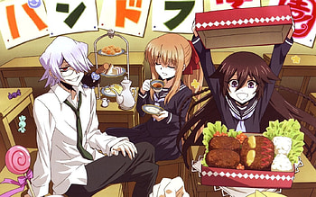classroom pandora hearts, pandora hearts, sharon reinsworth, alice, xerxes break HD wallpaper