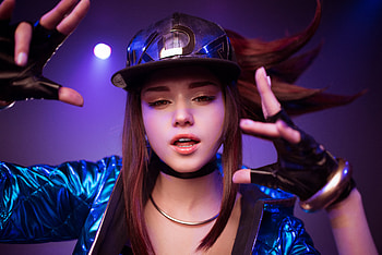 Shirogane Sama Akali Lol Cosplay , shirogane-sama, akali-league-of-legends, cosplay, games HD wallpaper