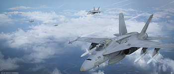 military, McDonnell Douglas F/A-18 Hornet HD wallpaper