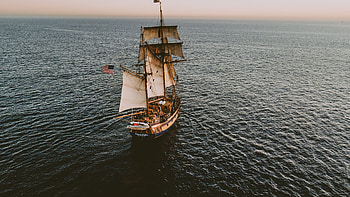 Nature, Ocean, Sails, Sail, Ship, Oceans HD wallpaper