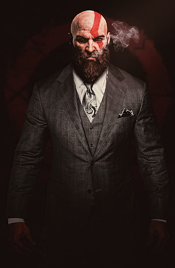 Kratos (God Of War), video game, God of War HD phone wallpaper