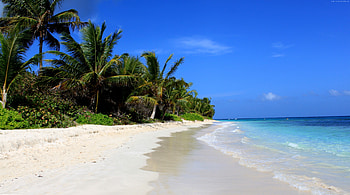 Puerto Rico, , Beach, Flamenco Beach, Horizon, Nature, Ocean, Tropical HD wallpaper