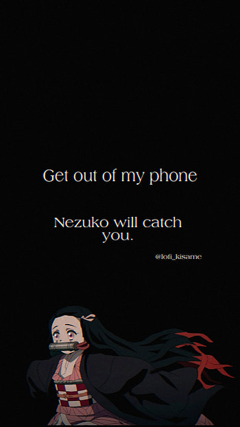Nezuko Lock, Demon Slayer, Kimetsu no Yaiba, Lock HD phone wallpaper