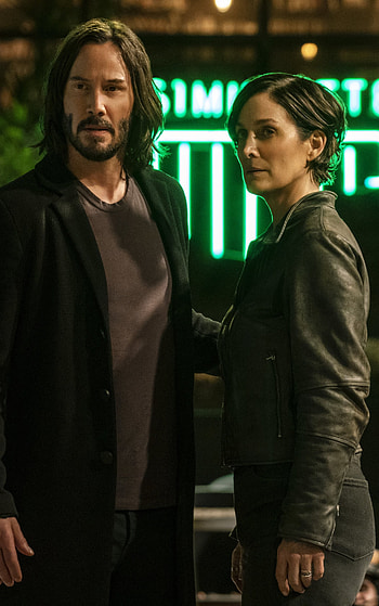 Carrie-Anne Moss, Blockbuster film, The Matrix Revolutions, Epic conclusion HD phone wallpaper