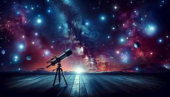 Cosmic Stargazing Adventure, stargazing, telescope, Night Sky, astronomy, space HD wallpaper
