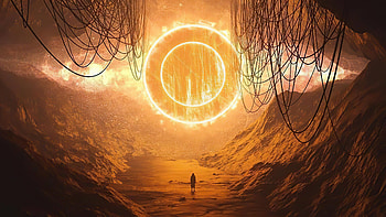 Direction Portal, artist, artwork, digital-art HD wallpaper