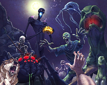 Minecraft Real mobs, mine, mobs, carft, real HD wallpaper