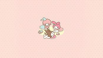 My Melody and Kuromi - Cute Sanrio Background, Anime, sanrio, Onegai My Melody, Kuromi (Onegai My Melody), My Melody (Onegai My Melody) HD wallpaper
