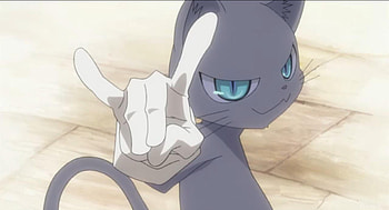 Pro Cat, neko, merry, yumekui, pro, cat, dream eater HD wallpaper