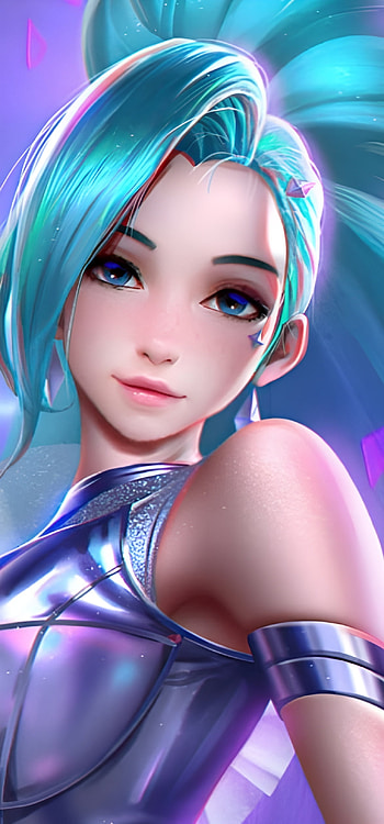 Seraphine KDA, lol, league-of-legends HD phone wallpaper