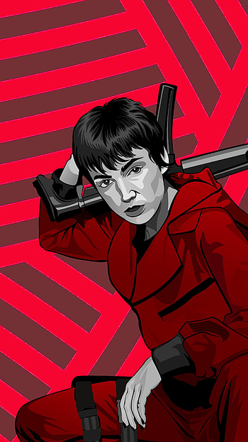 Tokyo Money Heist, Ursula Corbero, Tokyo HD phone wallpaper