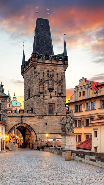 Prague city , Stunning views, Czech Republic's metropolis, Captivating backgrounds HD phone wallpaper