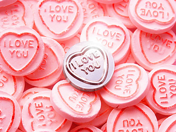Love hearts, Romantic symbols, Sweet affection, Endless love HD wallpaper
