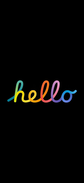 Hello HD phone wallpaper