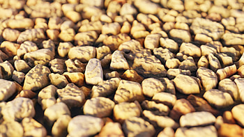 gravel, artistic, 3D Art HD wallpaper