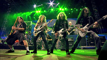 Metallica thrash metal, Headbanging anthems, Guitar solos, Energetic performance HD wallpaper