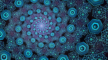 Abstract, Form, Rotation, Spiral, Illusion HD wallpaper