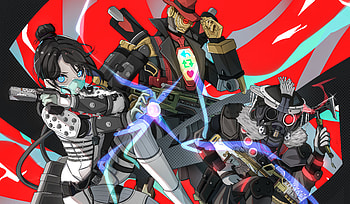 Bloodhound (Apex Legends), Pathfinder (Apex Legends), Wraith (Apex Legends), video game, Apex Legends HD wallpaper