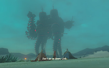 Vah Naboris Beast in Legend of Zelda - Breah of the Wild, The Legend of Zelda, video game, camel, The Legend of Zelda: Breath of the Wild, desert HD wallpaper