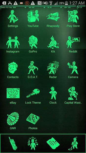 Fallout 4 Pipboy afari HD phone wallpaper
