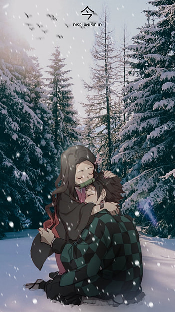 Nezuko and Tanjiro, demon slayer HD phone wallpaper