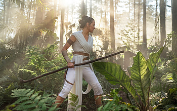 Rey (Star Wars), , Mysterious heroine, Star Wars fan HD wallpaper