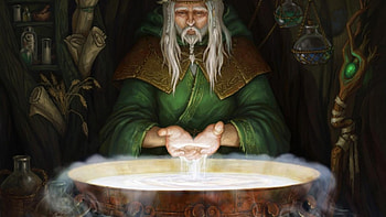Celtic Druid, druid, celtic, magic, fantasy HD wallpaper