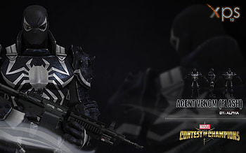 ... Marvel: Contest of Champions - Agent Venom by XNASyndicate HD wallpaper