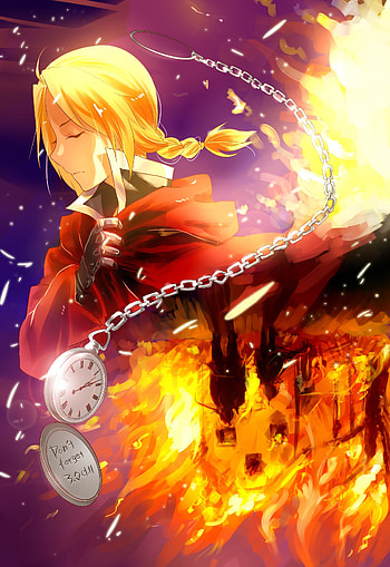 Edward Elric, Anime, Fullmetal Alchemist, Character artwork HD phone wallpaper