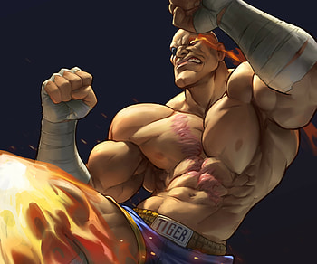 Sagat (Street Fighter), video game, Street Fighter HD wallpaper