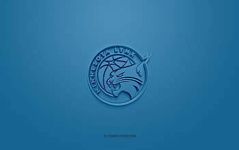 Minnesota Lynx, creative 3D logo, blue background, American basketball club, WNBA, Minnesota, USA, 3d art, basketball, Minnesota Lynx 3d logo HD wallpaper