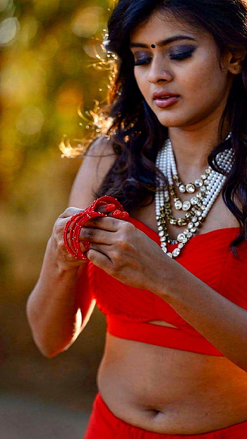 Hebah patel, telugu actress, navel HD phone wallpaper