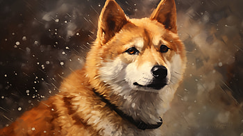 Shiba Inu - Majestic Dog Background, dog, Animal, shiba inu HD wallpaper