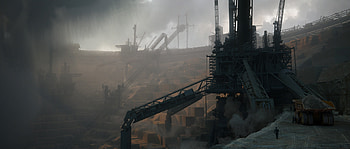 industrial, Sci Fi, futuristic HD wallpaper