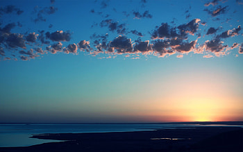 Landscape, Sunset, Clouds HD wallpaper