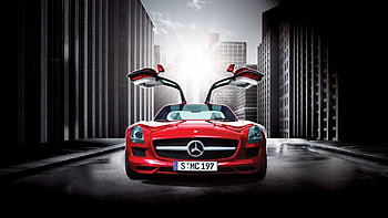 Mercedes Benz SLS AMG, fun, SLS AMG, car, cool, Mercedes Benz HD wallpaper