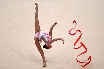 Averina twins excellence, Star-studded championships, European rhythmic gymnastics, Athlete showcase HD wallpaper