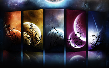 Background, Planets, Universe HD wallpaper