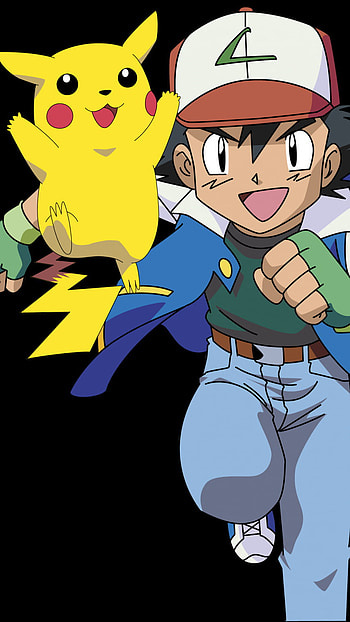 Ash And Pikachu, Pokemon, Pokemon Trainer, Cartoon HD phone wallpaper