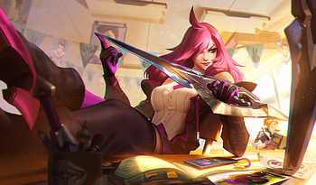 Katarina From League Of Legends , katarina-league-of-legends, league-of-legends, games, fantasy-girls HD wallpaper