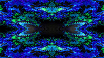 Trippy Psychedelic Fractal, trippy, psychedelic, aesthetic, Abstract, fractal HD wallpaper