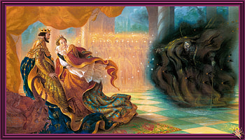 Sleeping Beauty, spell, art, fantasy, couple, girl, illustration, kinuko y craft HD wallpaper