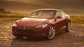 Tesla Model S, 2014 P85 UK, Hintergrundbilder HD wallpaper