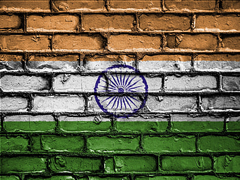 Texture, Textures, Paint, Wall, Flag, Brick, India HD wallpaper