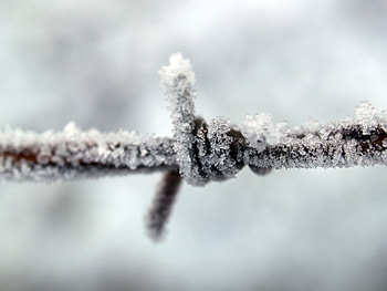 Snow, Miscellanea, Miscellaneous, Wire, Iron HD wallpaper
